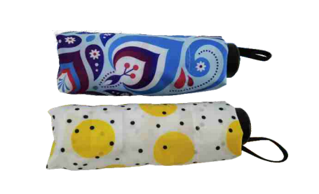 Mini Pocket Compact Umbrella Sun Anti UV 5 Folding Rain Windproof Travel