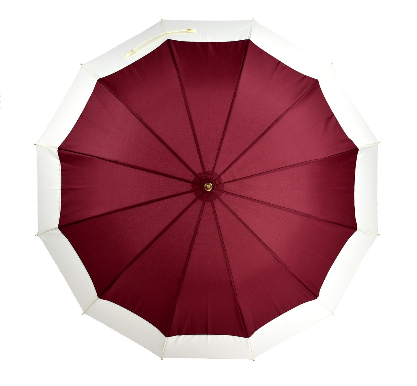 12 ribs Straight Handle Rain Umbrella