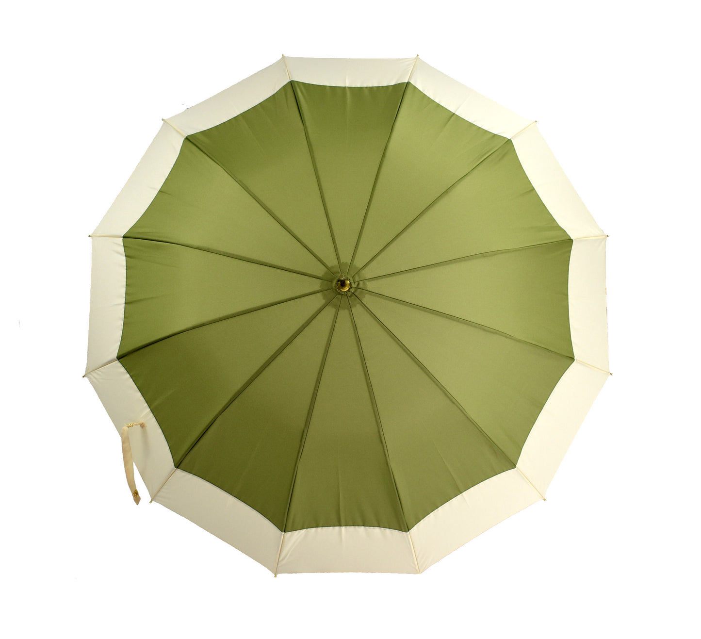 12 ribs Straight Handle Rain Umbrella