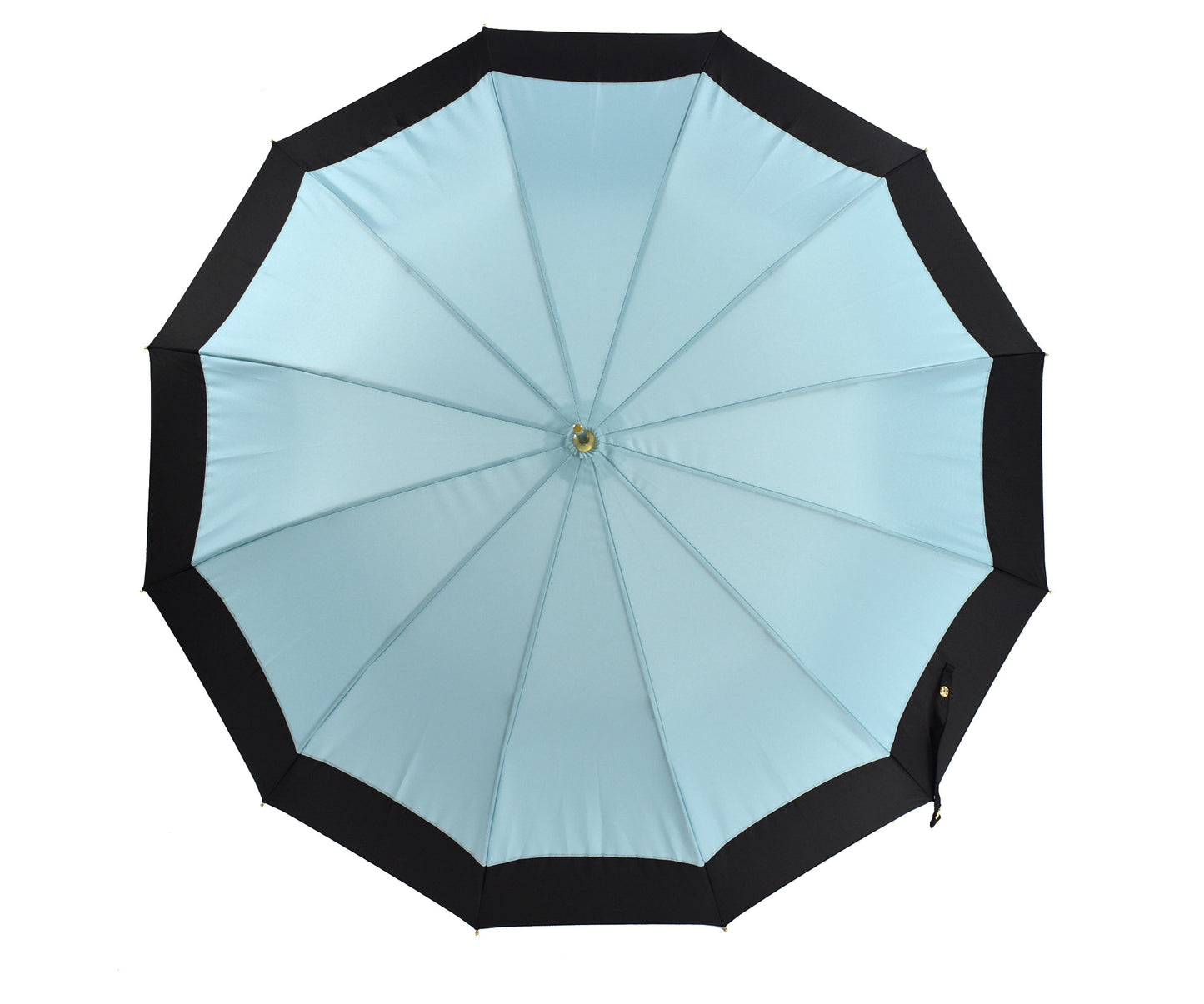 12 ribs Straight Handle Rain Umbrella