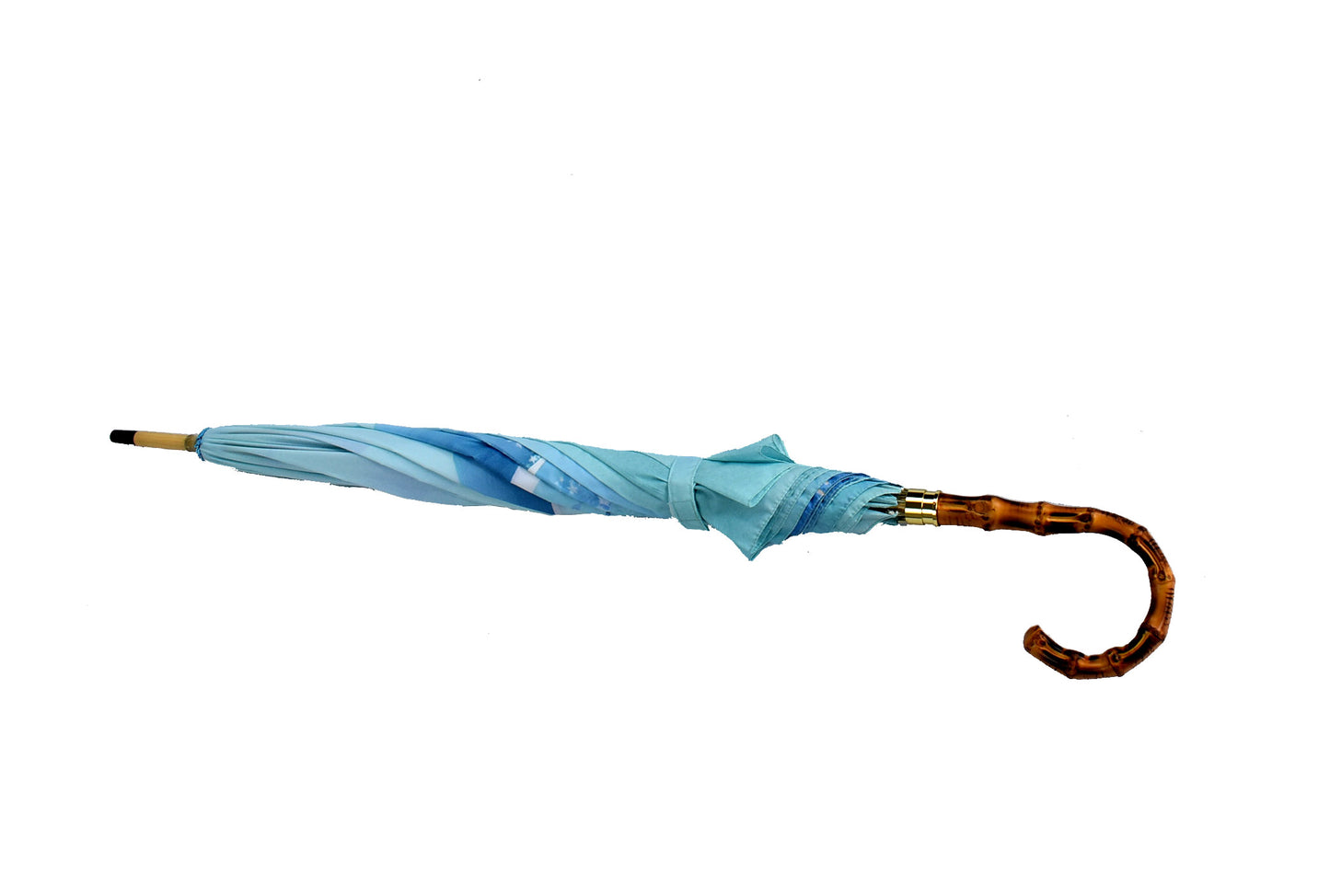 8ribs Manual wooden shaft umbrella