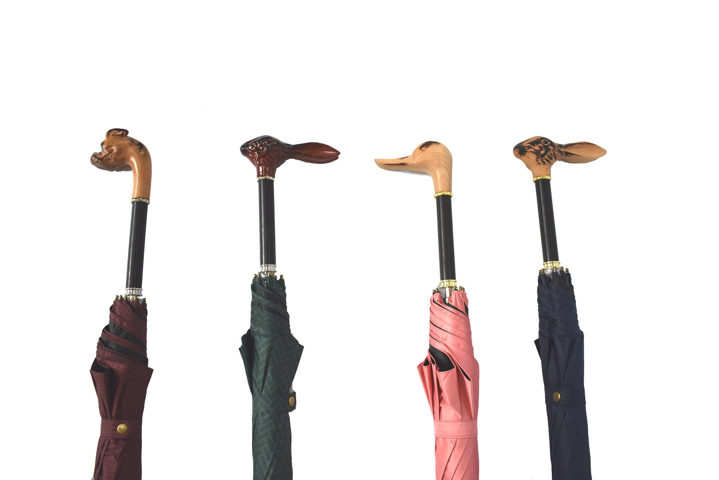 Animal duck handle straight umbrella