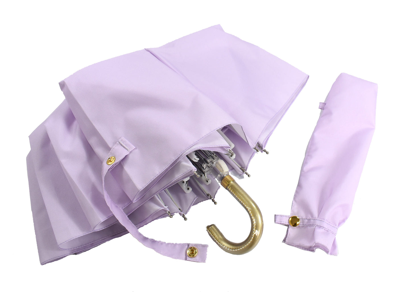 fold umbrella with crook handle