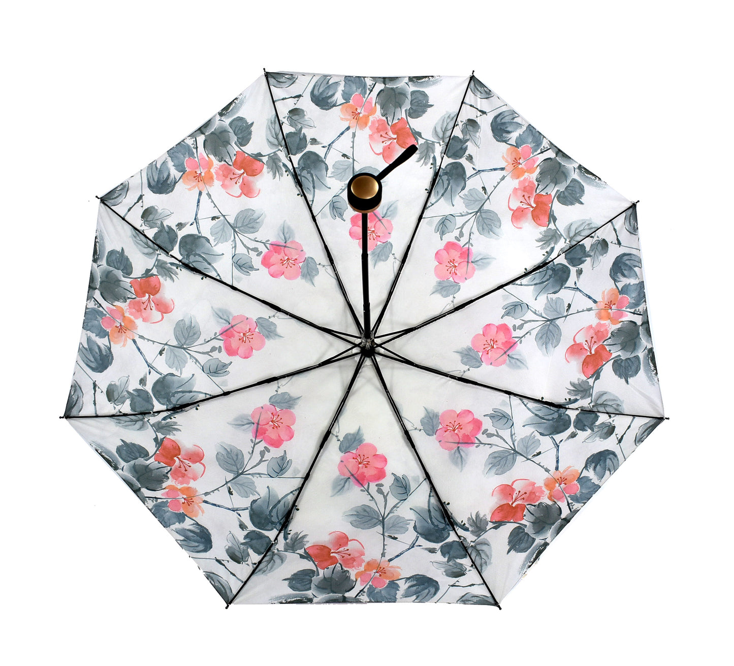 3 Fold luxury umbrella for lady