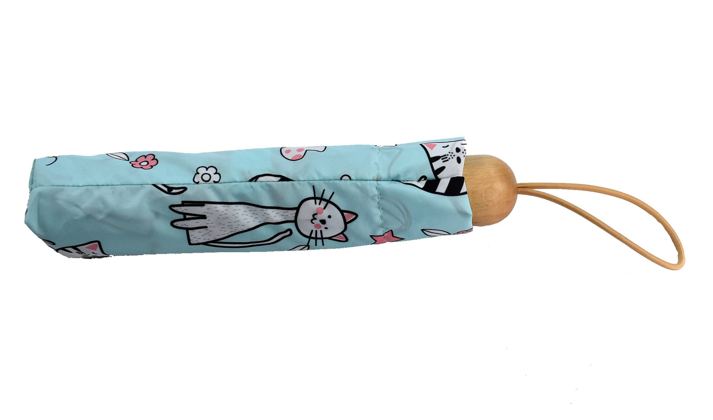3 Fold umbrella with cute digital printing