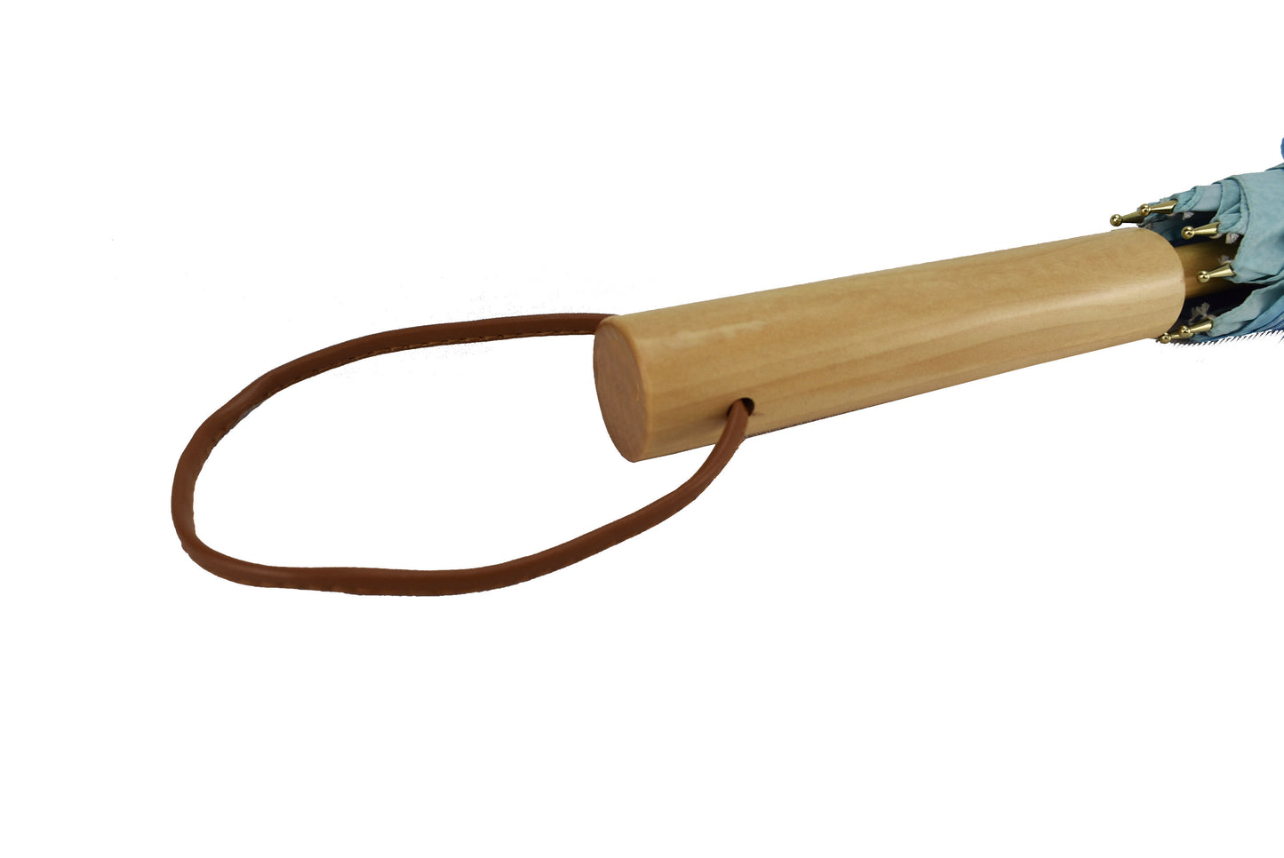 Manual wooden straight umbrella -8ribs