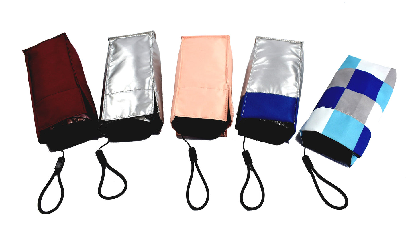 Mini Pocket Umbrella Sun Anti-UV 5 Folding Rain Windproof