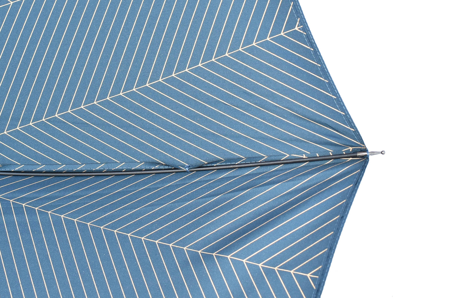 23 inches Auto open Double canopy Straight Umbrella with wood handle
