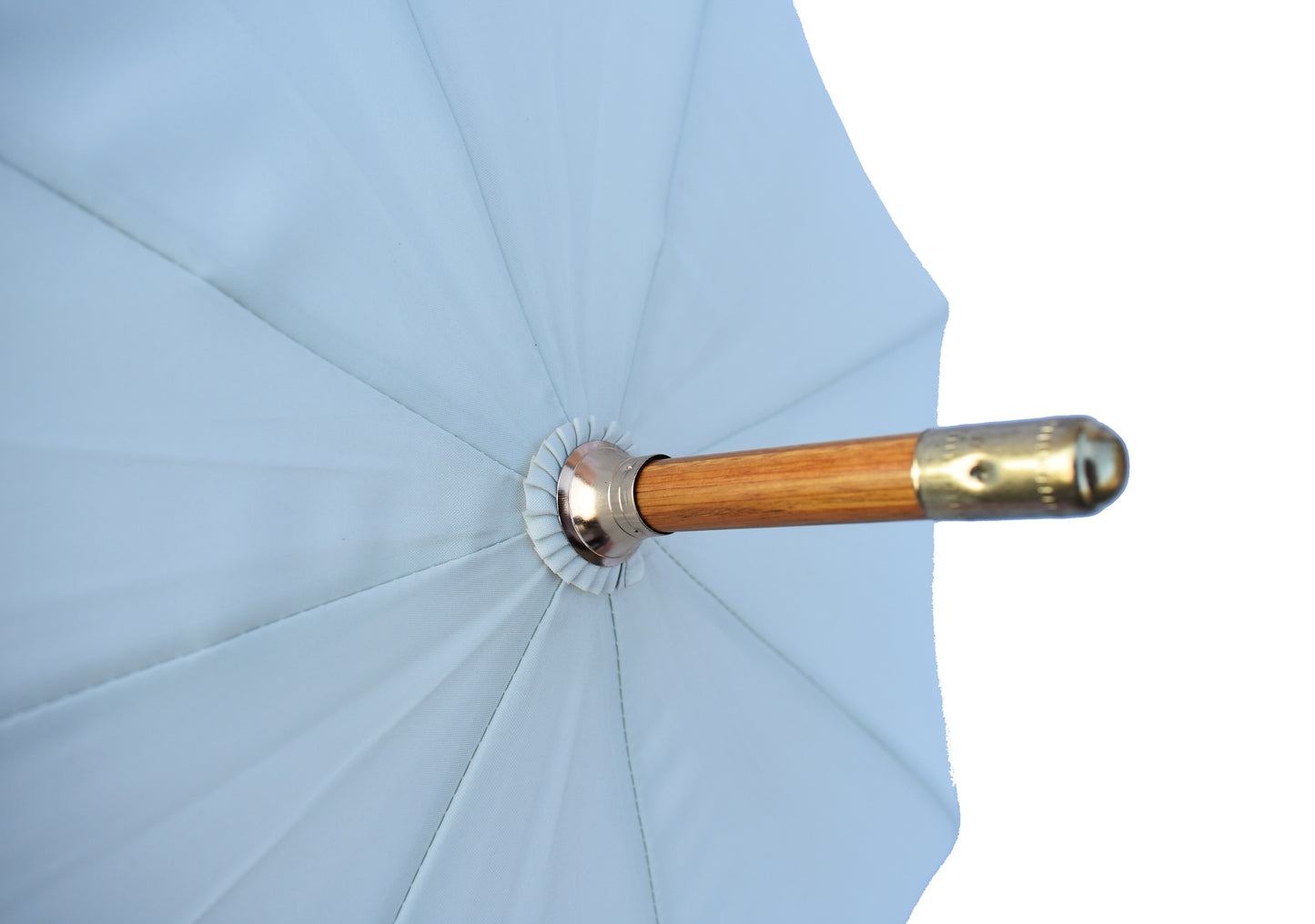 23 inches Auto Open luxury gold frame Stick Umbrella
