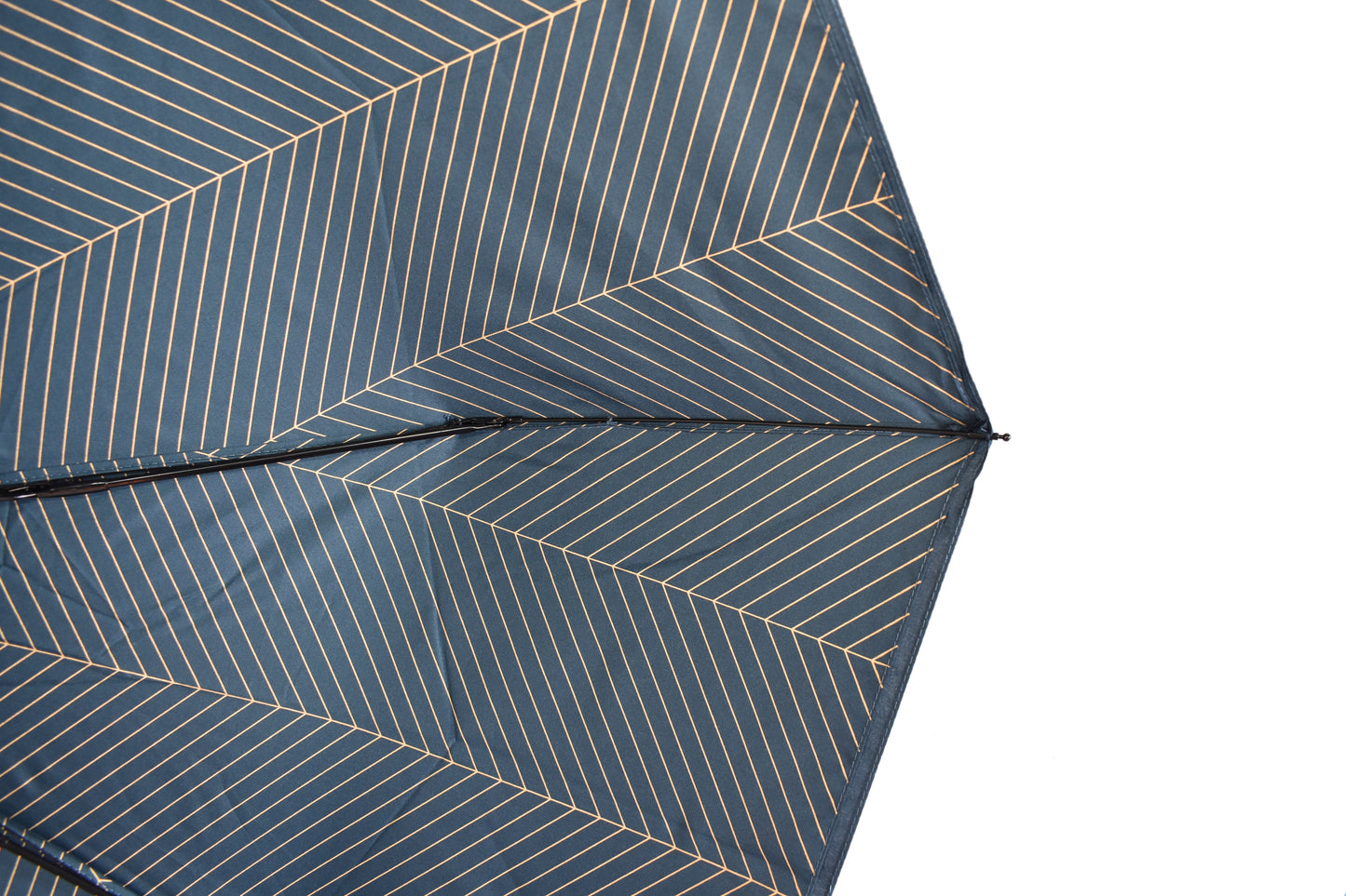 21"manual open double cover 3 foldable umbrella