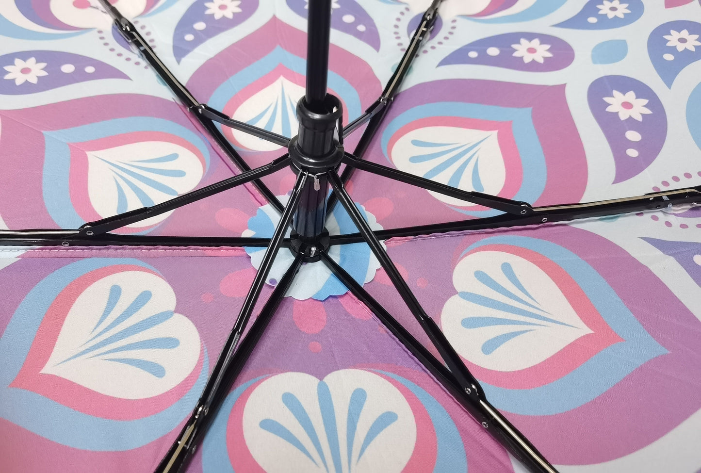Mini Pocket Compact Umbrella Sun Anti UV 5 Folding Rain Windproof Travel