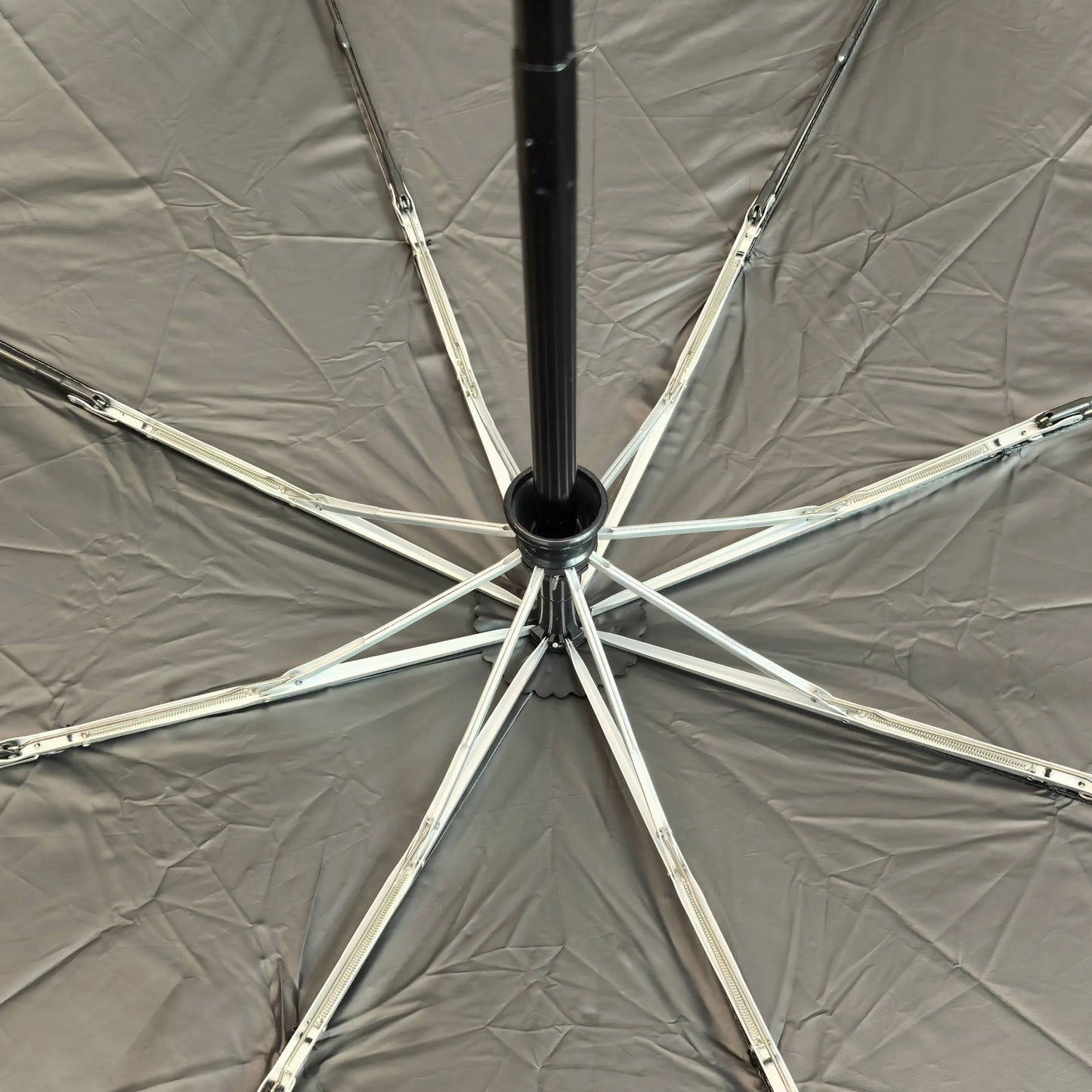 21 inches three folding umbrella with Anti-accidental touch safety cover handle and Towel umbrella bag