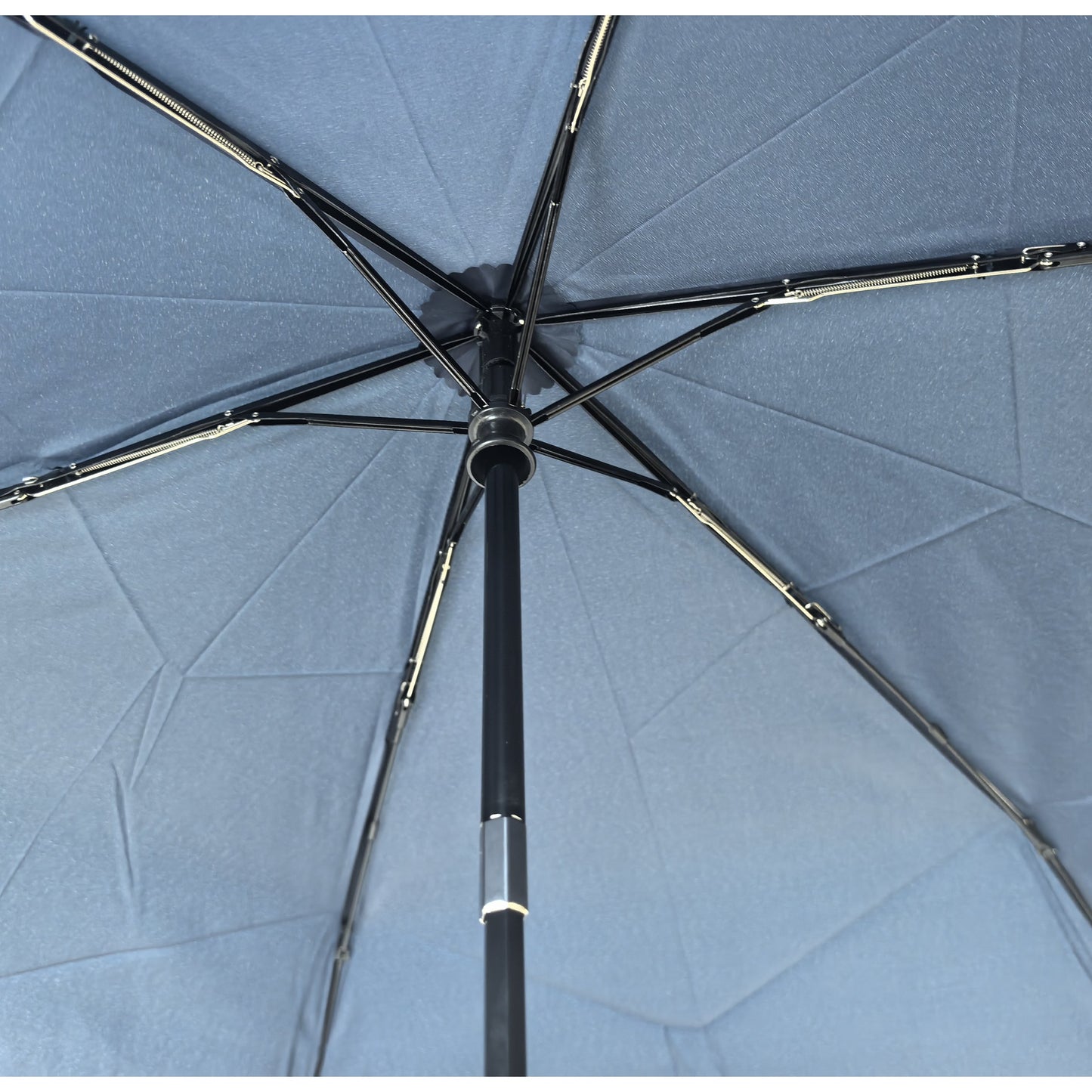 Three Folding Umbrella with Shape Memory Fabric and Automatic Anti-rebound Safety Easy to Close