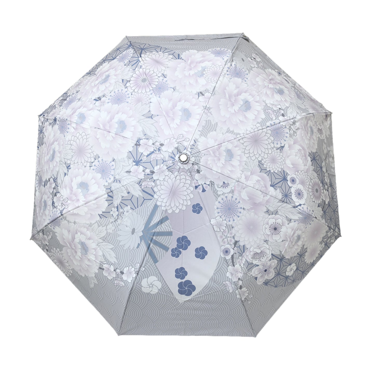 Three Folding Umbrella with UV Protection and Super Windproof Frame for Both Sunny and Rainy
