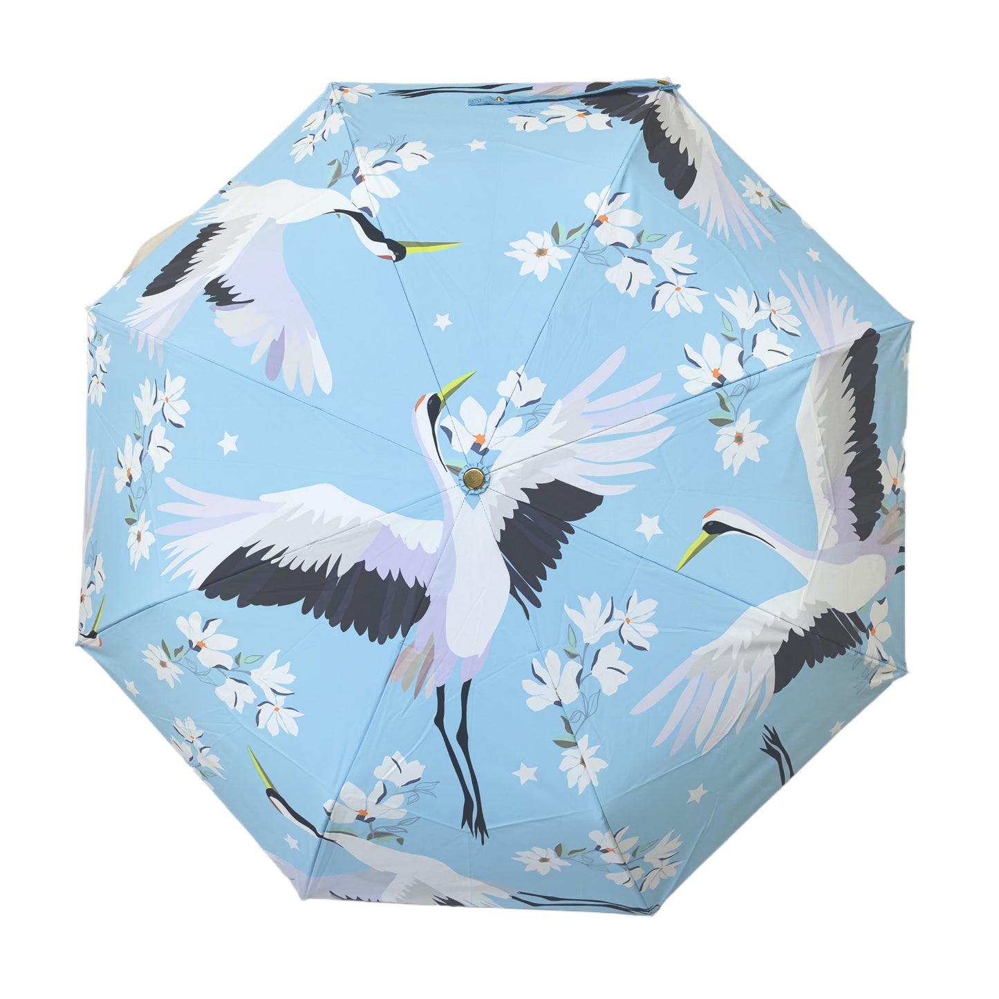 Three Folding Umbrella with UV Protection and Super Windproof Frame for Both Sunny and Rainy