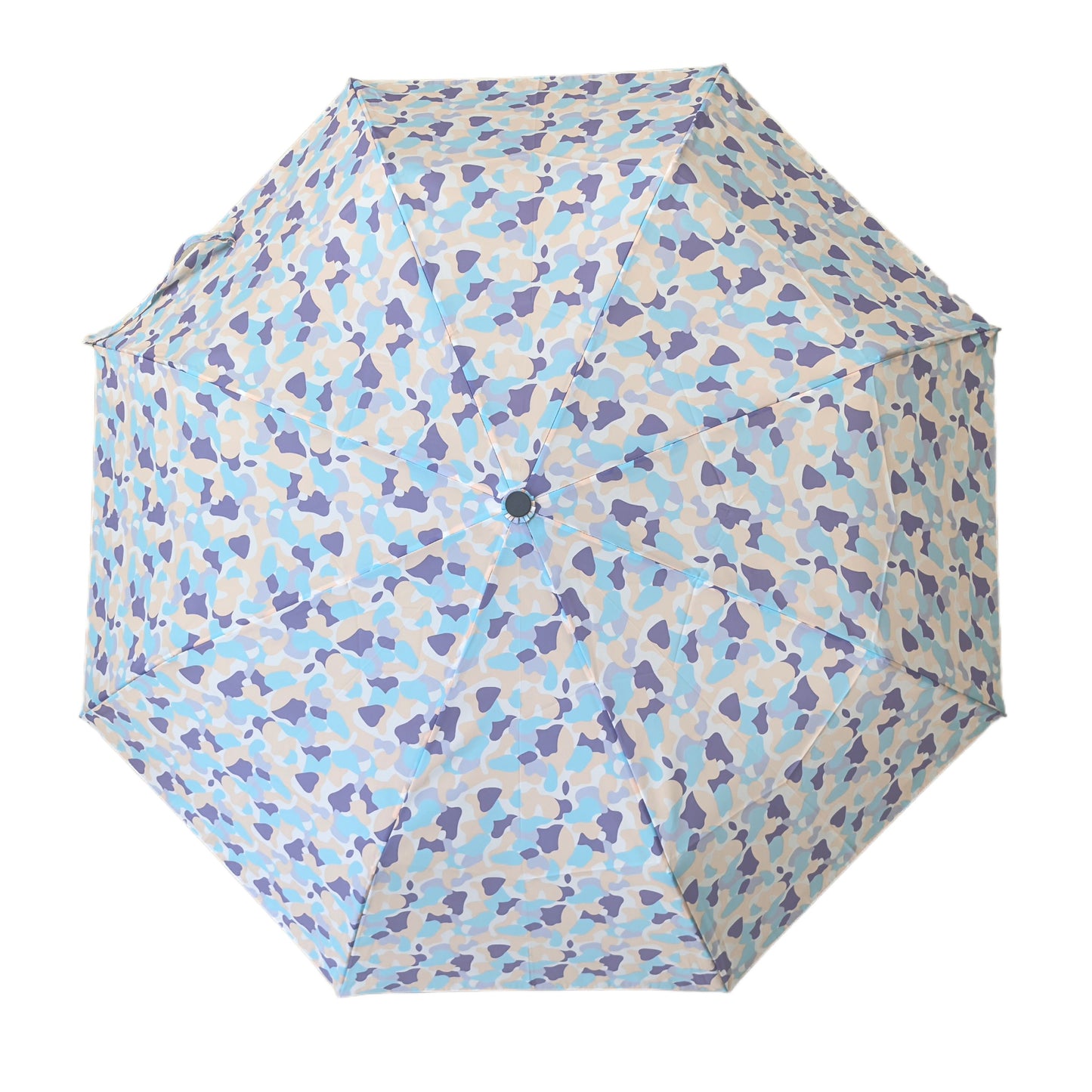 Three Folding Umbrella with Shape Memory Fabric with UV Protection and Strong Windproof Frame