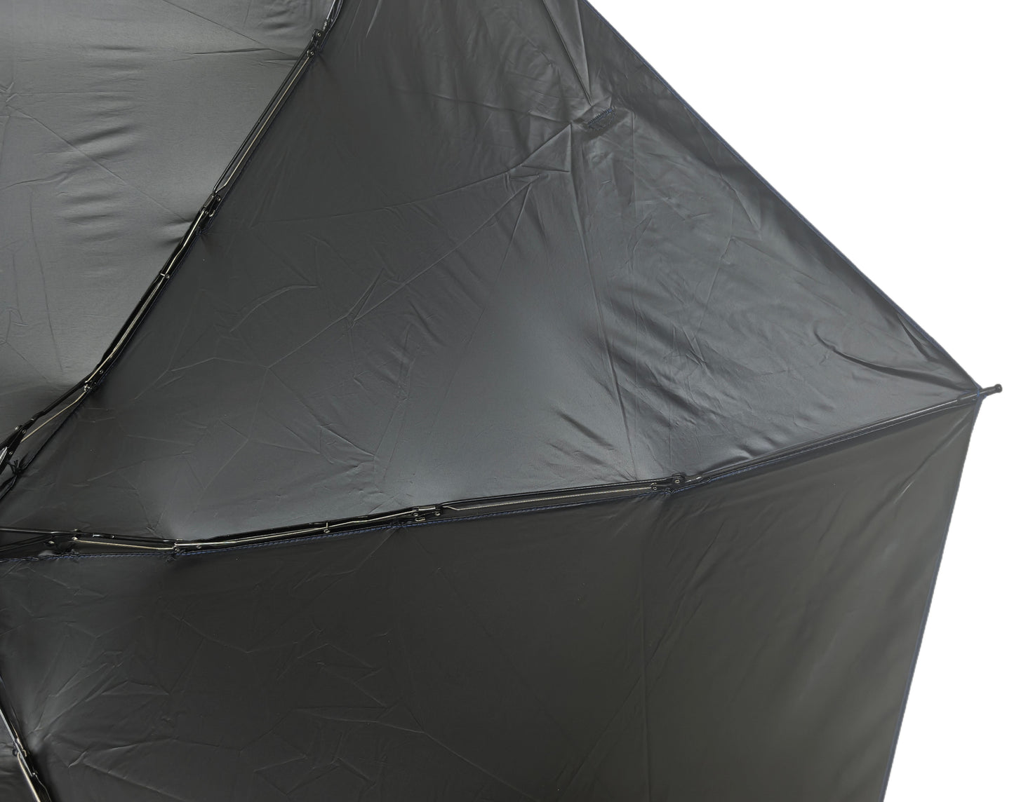 Five Folding Mini Pocket Umbrella with Black Pu Coating and Windproof Frame for Sunny and Rainy Customizable