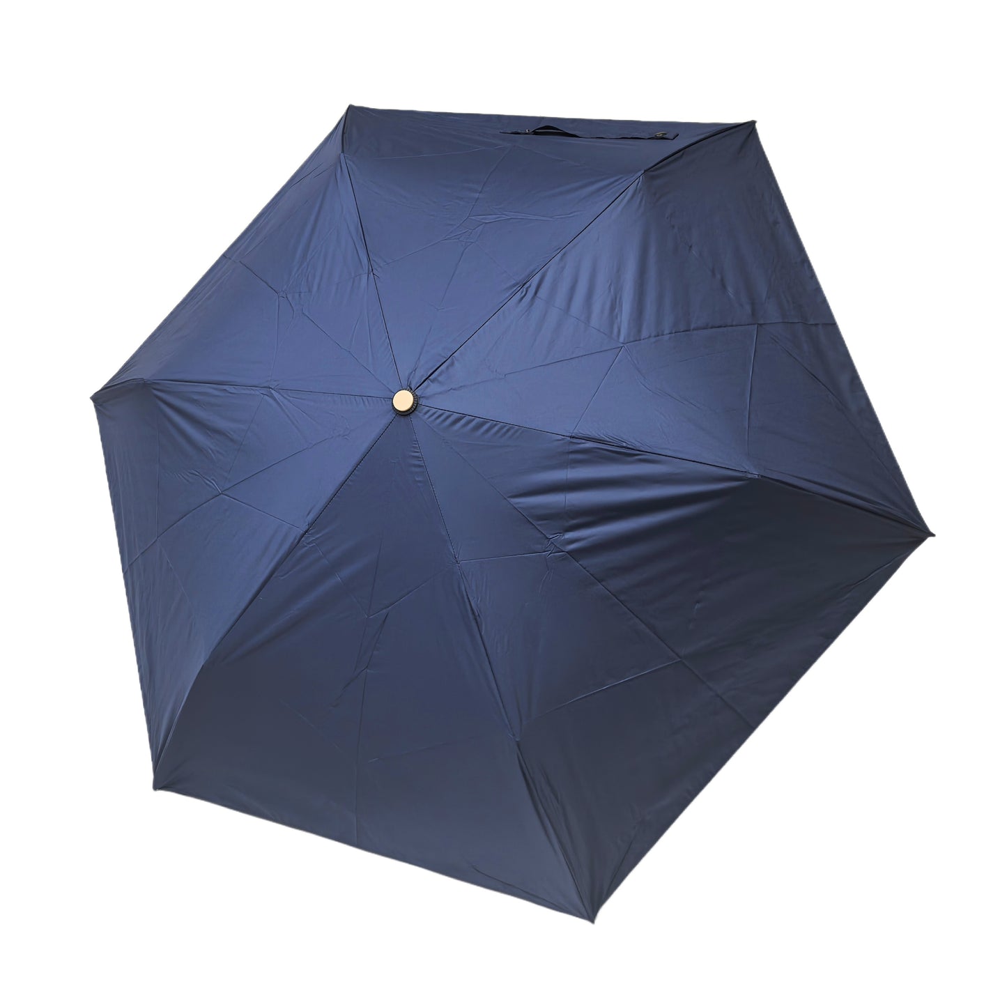 Three Folding Safety Automatic Umbrella with Black Pu Coating and Windproof Frame for Sunny and Rainy Customizable