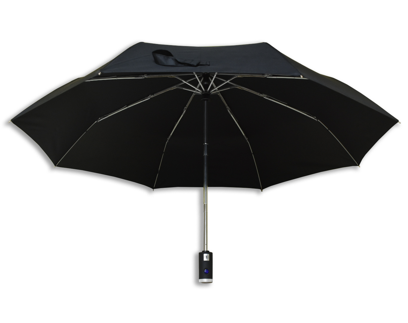 21" three fold Auto.Open & Close Umbrella with Flashlight