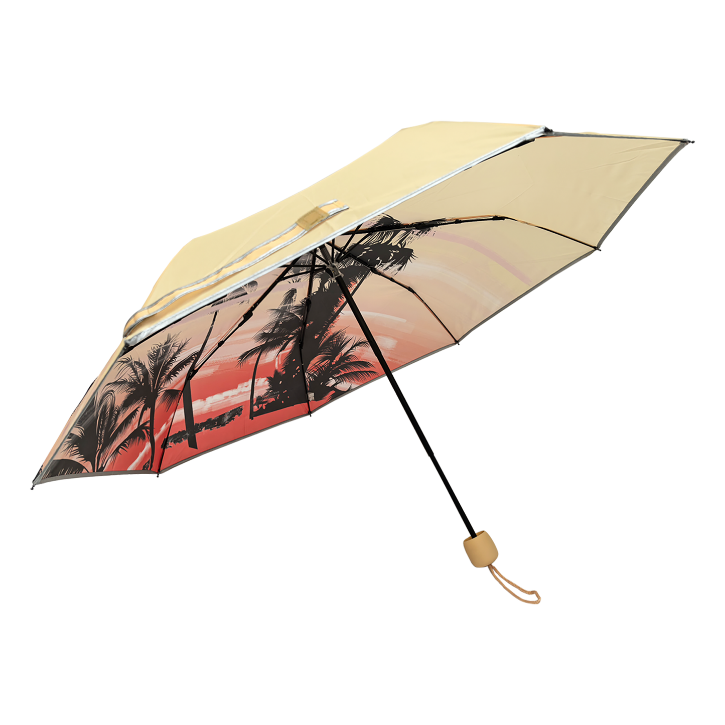 Three Fold high quality umbrella with digital printing