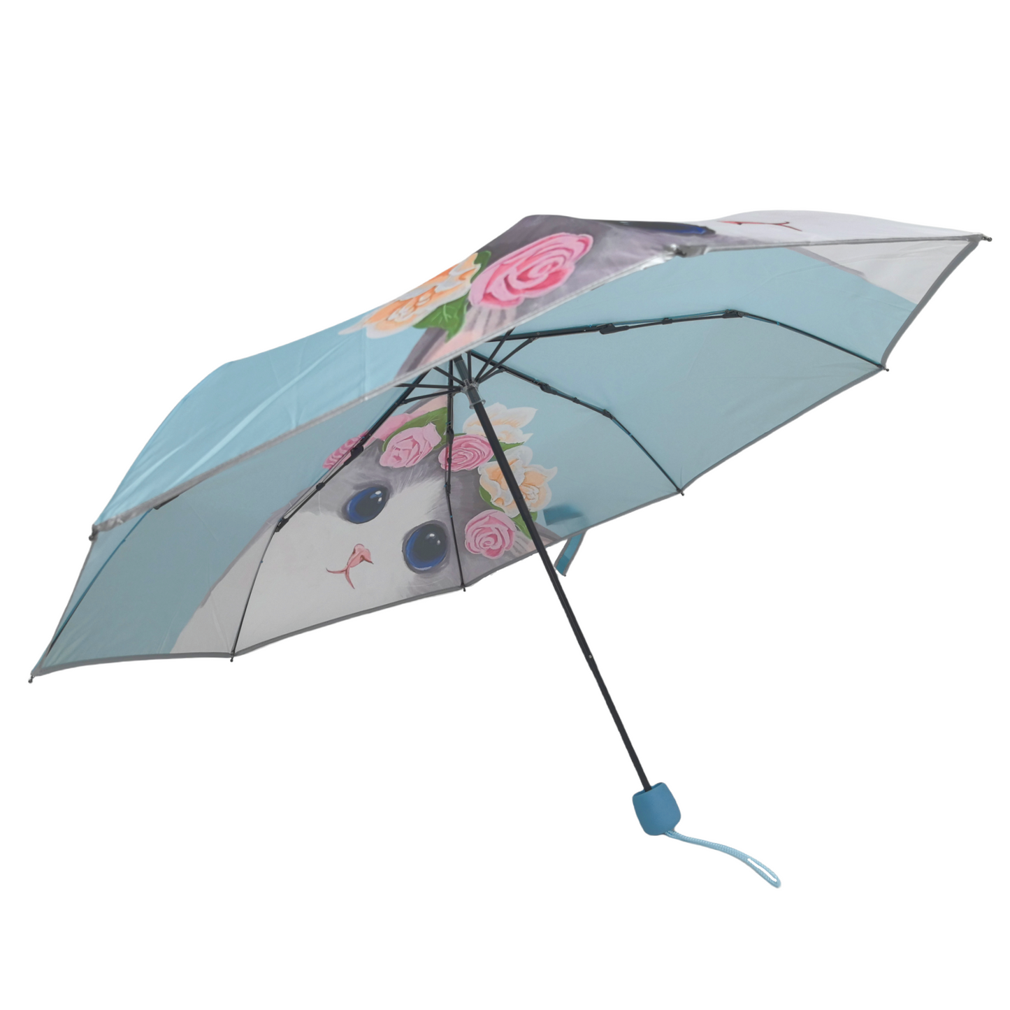 Three Fold high quality umbrella with digital printing