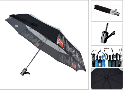 21" 3-sec.fold Auto.Open & Close Umbrella