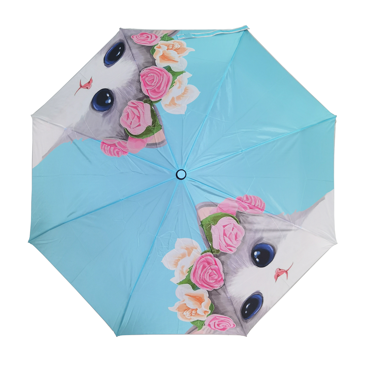 Three Fold high quality umbrella with digital printing