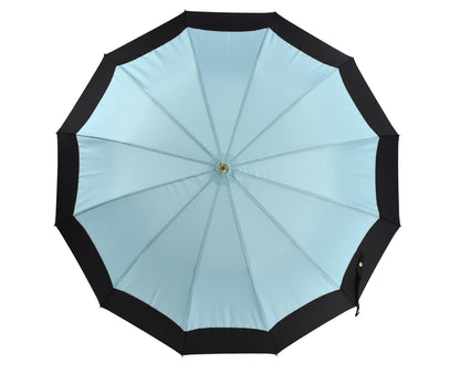 12 ribs Straight Handle  Rain Umbrella