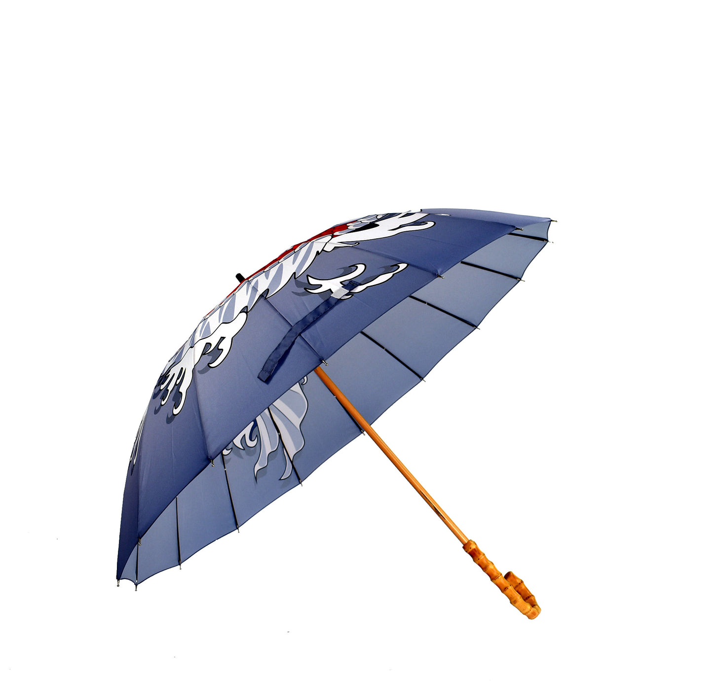 bamboo handle straight umbrella -16ribs