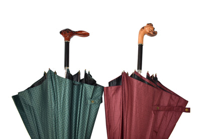 Animal rabbit handle straight umbrella