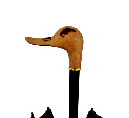 Animal duck handle straight umbrella