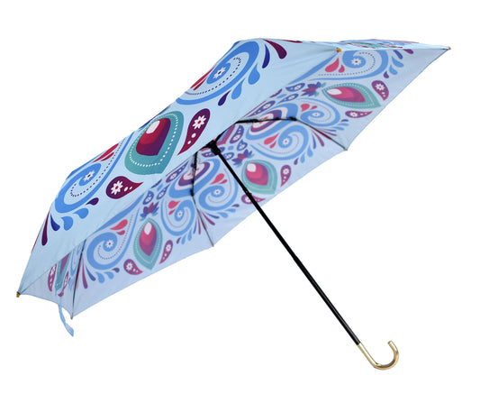 Strong Mini umbrella with aluminium crook handle