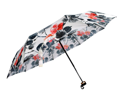 3 Fold luxury umbrella for lady