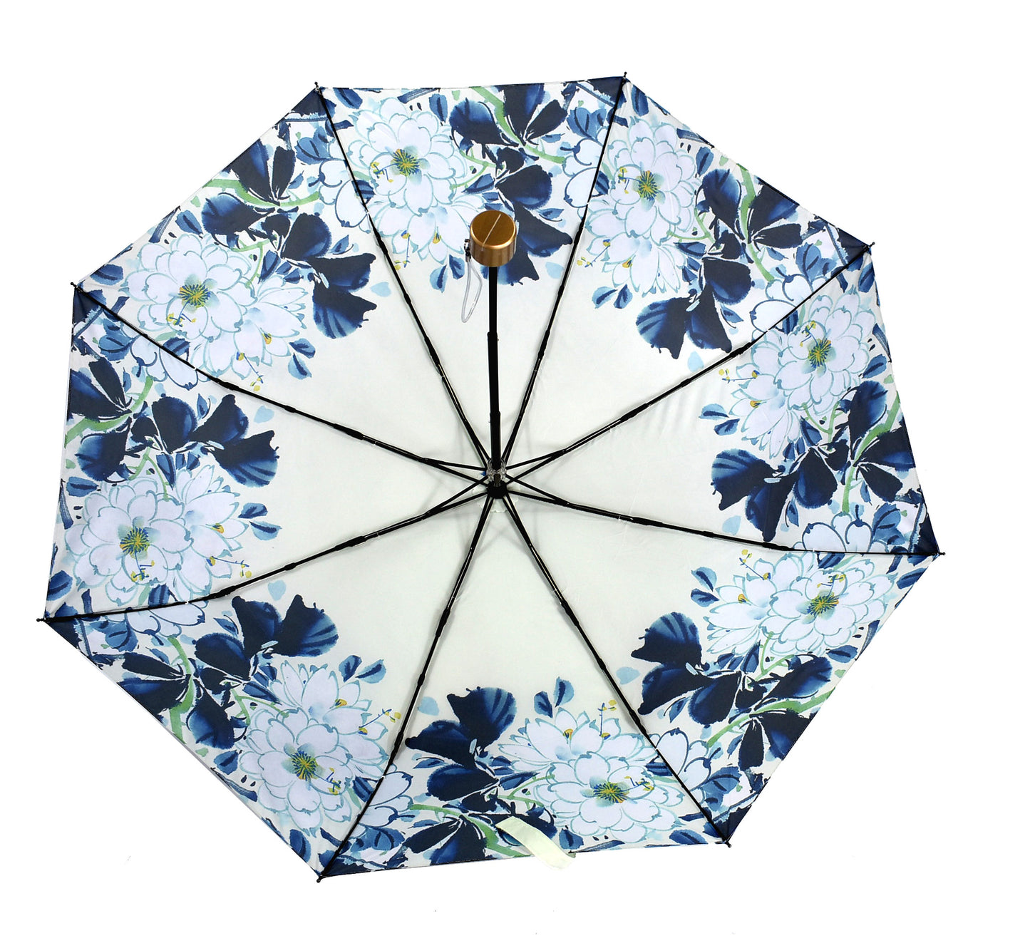 3 Fold Manual open umbrella for lady