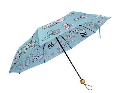 3 Fold umbrella with cute digital printing