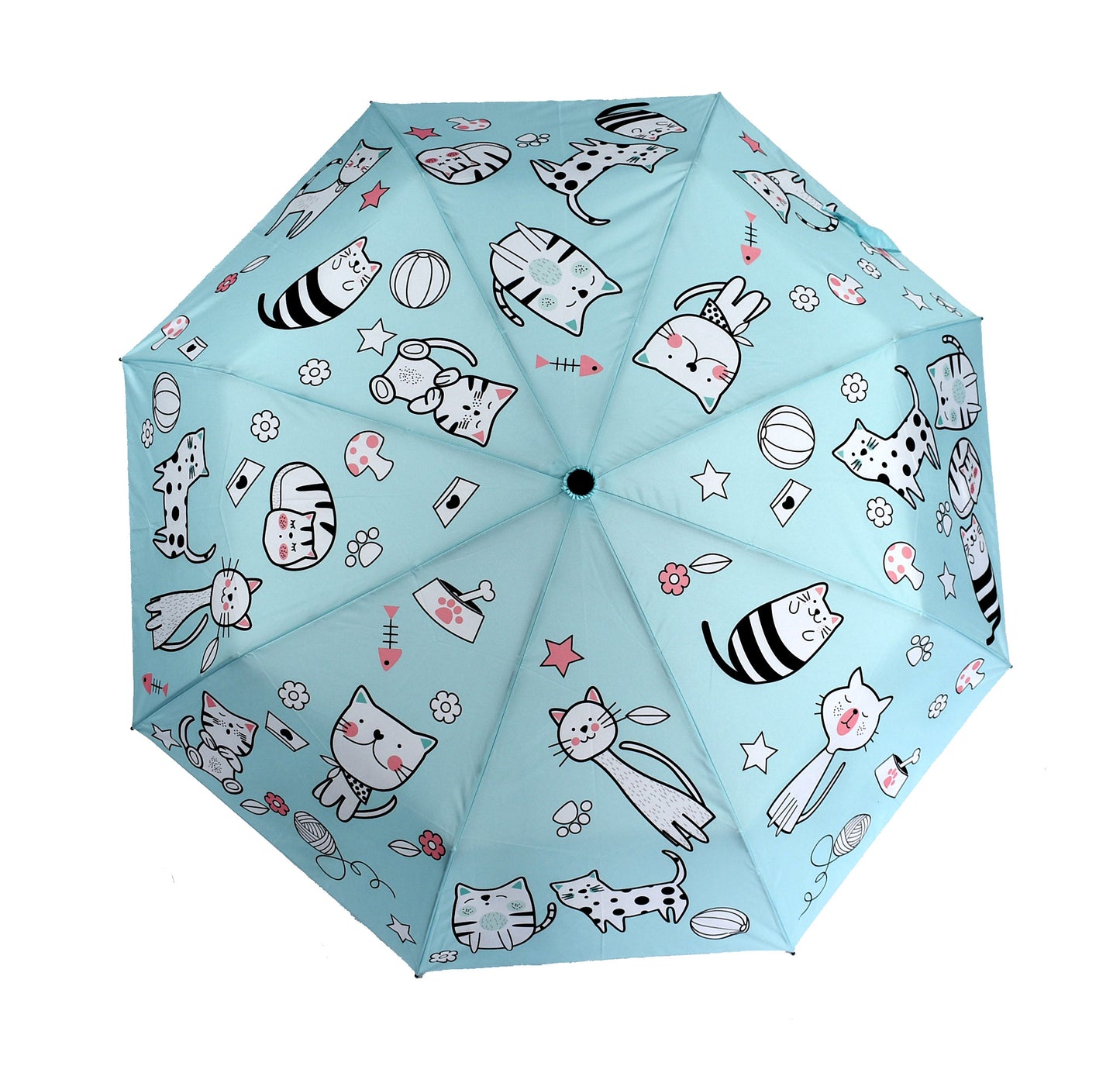 3 Fold umbrella with cute digital printing