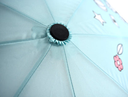 3 Fold umbrella with cute digital printing