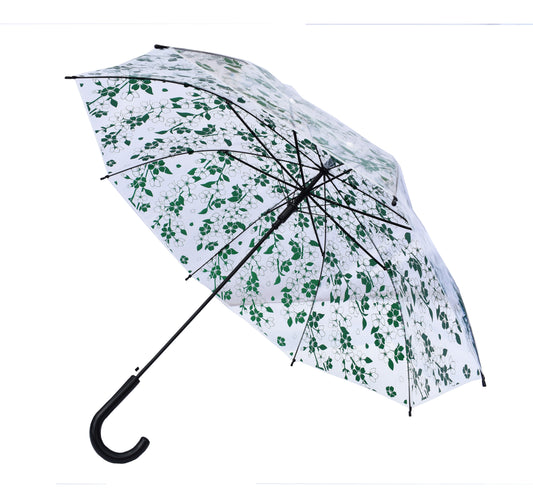 23 inches POE Auto Open Transparent Umbrella