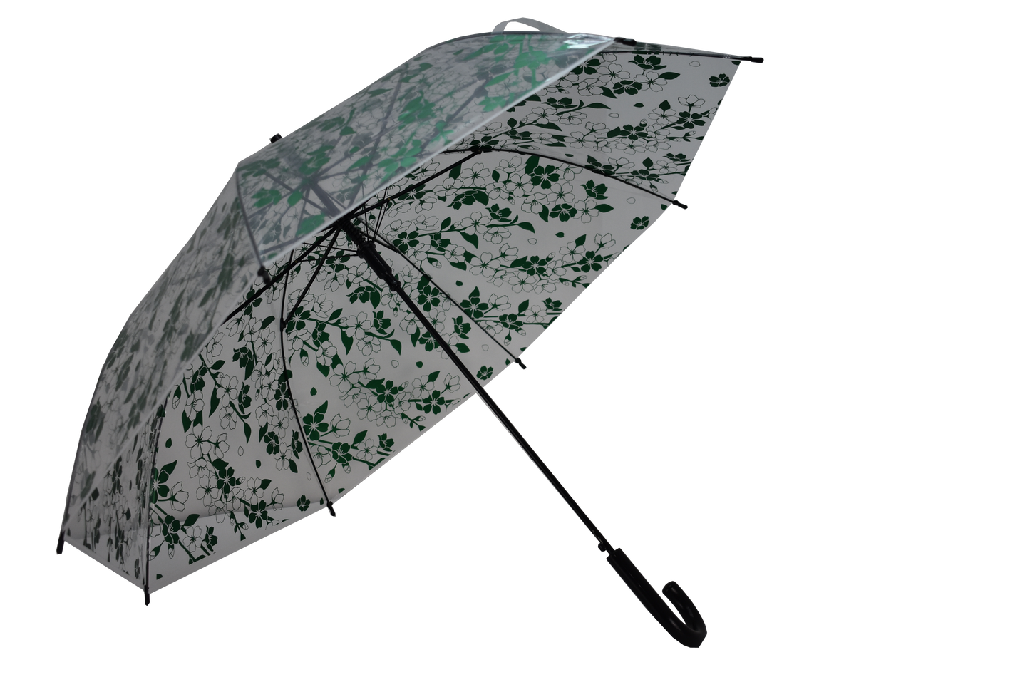 semi-automatic Transparent Dome style umbrella