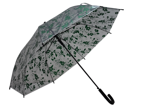 semi-automatic Transparent Dome style umbrella