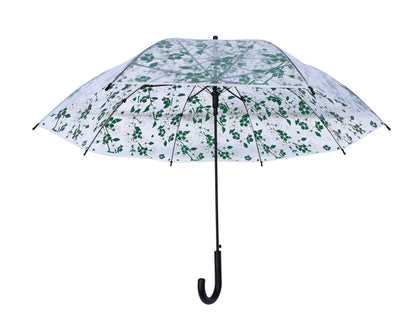 23 inches POE Auto Open Transparent Umbrella