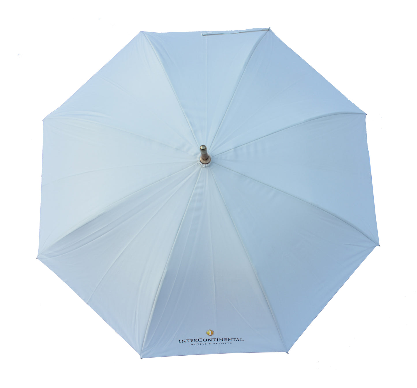 23 inches Auto Open luxury gold frame Stick Umbrella