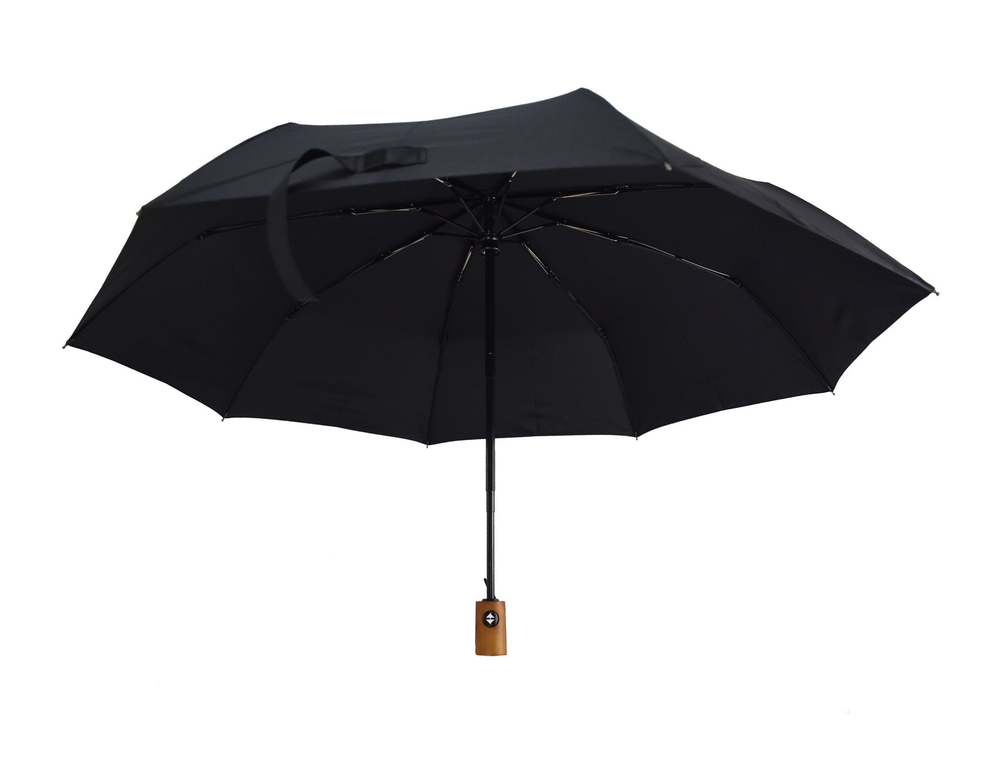 23" 3-fold Auto Open & Close Umbrella with good quality wood handle