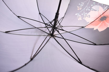 27" inches large size Auto open Printing straight Umbrella