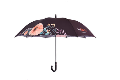 27" inches large size Auto open Printing straight Umbrella