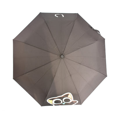 21"Manual open fold Umbrella with special handle