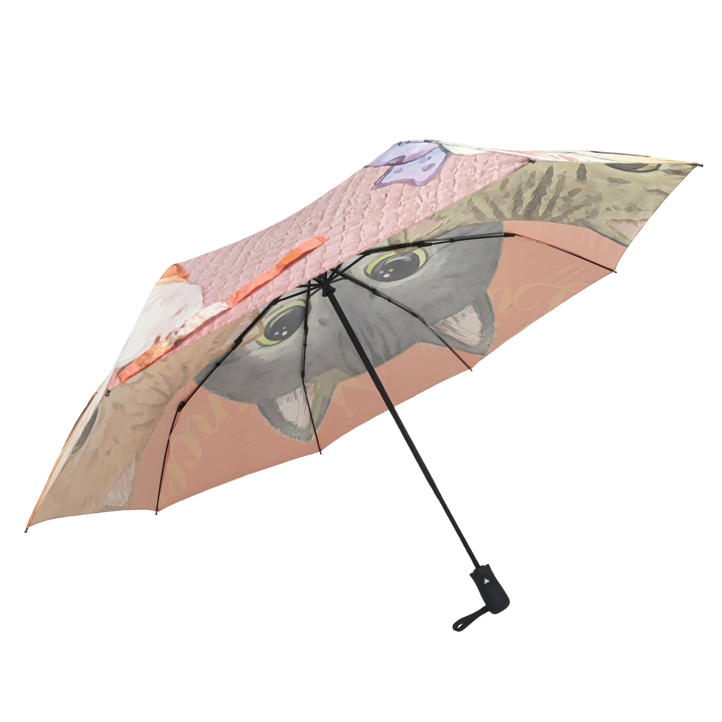 Strong windproof Automatic open 3-fold umbrella