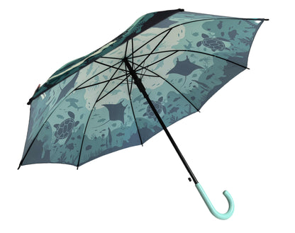 23 inches 8 ribs sturdy frame straight Children umbrella with crook handle