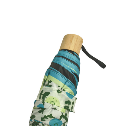 50cm 6K High Quality Manual Open Five Folding Mini Umbrella with Custom Printing