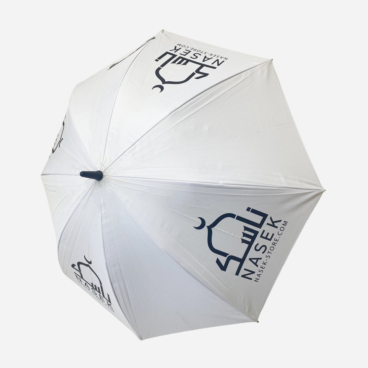 23 inches straight umbrella with fan and spray water